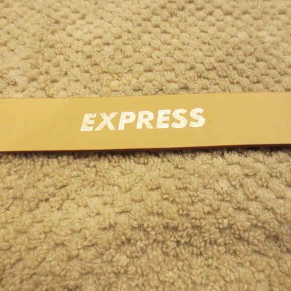 Express Women's Italian Leather Belt - Snake Skin - Skinny Width -Red/Blk-Medium - Picture 4 of 8